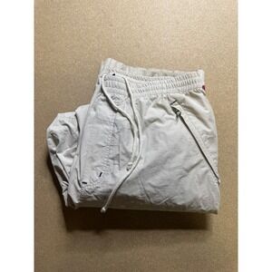 Anchor Blue Brand Men's Beige‎ Cotton Nylon Cargo Pants Size M Y2k  vtg